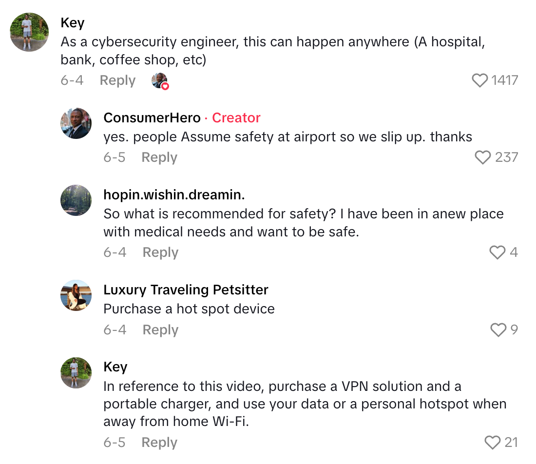 Screenshot 2025 06 21 at 2.25.20 PM Attorney Warns That Airport Charging Stations Have Been Corrupted By Bad Actors.   That means something bad has happened. The problem is widespread.